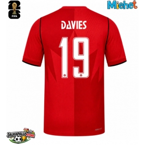 Kanada Alphonso Davies #19 Kotipaita MM-kisat 2026 Lyhythihainen